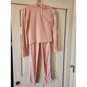 Fasion Nova Pink Soft Lounge Wear Outfit Size M